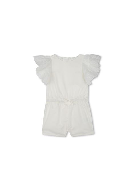 Off White Short Jumpsuit CHLOÉ KIDS | Dress And Jumpsuit | C20542117