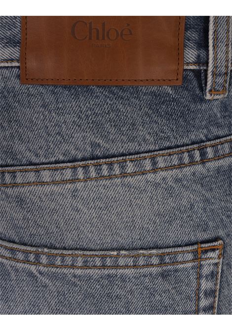 Jeans Patchwork Tricolori Svasati CHLOÉ | 24WDP141594ZD