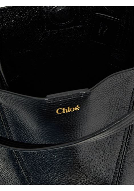 Tote Bag Chloé Spin In Pelle Granata Nera CHLOÉ | 25SS812N84001