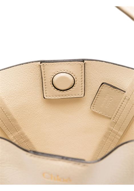 Tote Bag Chloé Spin In Pelle Granata Sweet Beige CHLOÉ | 25SS812N8424Q