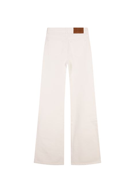 Jeans Flare a Vita Alta Bianchi CHLOÉ | 25UDP03150101