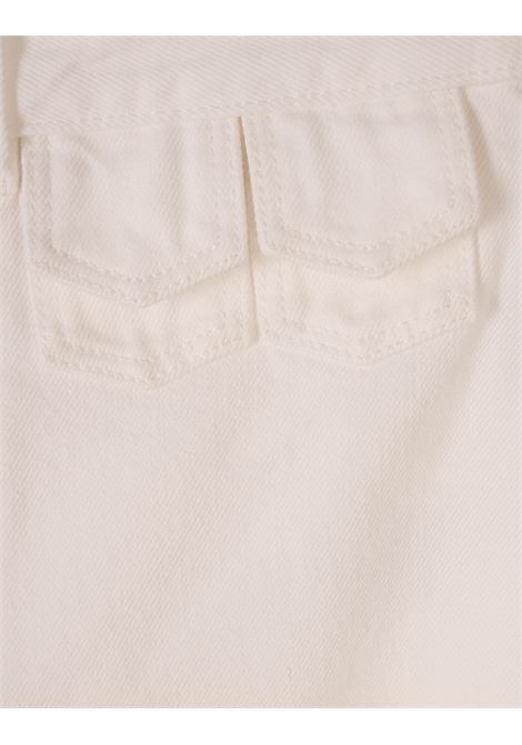 White High-Waisted Flare Jeans CHLOÉ | 25UDP03150101