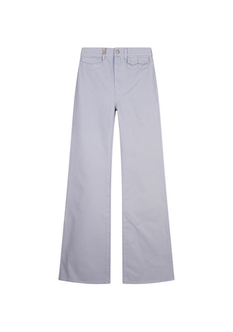 Jeans Flare a Vita Alta Bianchi CHLOÉ | 25UDP03252469