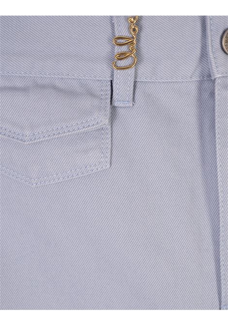 Shady Blue High-Waisted Flare Jeans CHLOÉ | 25UDP03252469