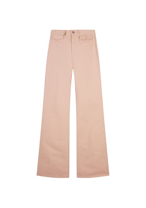 Jeans Flare a Vita Alta Airy Pink CHLOÉ | 25UDP032526C7
