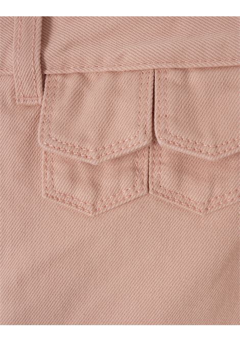 Airy Pink High-Waisted Flare Jeans CHLOÉ | 25UDP032526C7