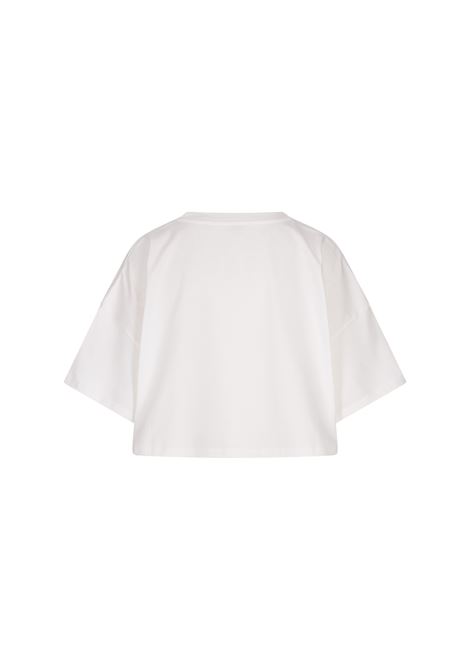 T-Shirt Boxy Bianco Con Logo CHLOÉ | 25UJH09183101