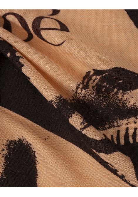 T-Shirt Tender Orange Con Stampa CHLOÉ | 25UJH1118981S
