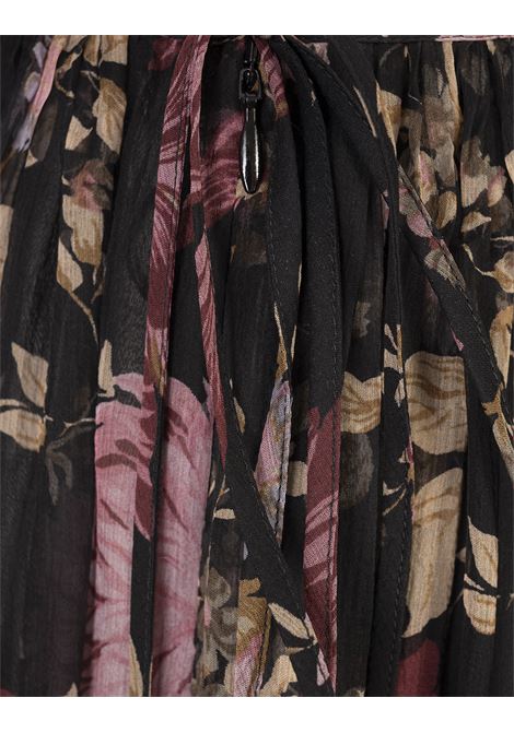 Gonna Lunga Arricciata a Fiori CHLOÉ | 25UJU10459001