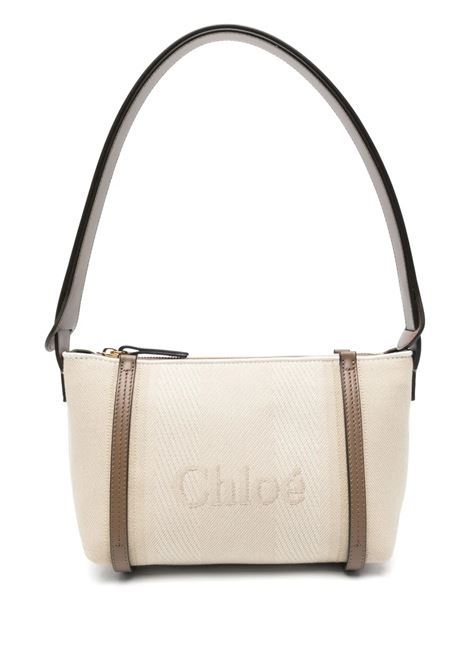 Borsa a Spalla Chloé Carry In Vegetal Beige CHLOÉ | 25UP566O6523N