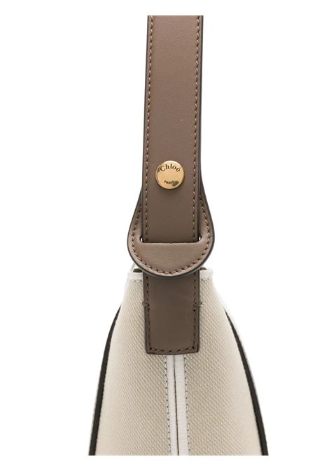 Borsa a Spalla Chloé Carry In Vegetal Beige CHLOÉ | 25UP566O6523N