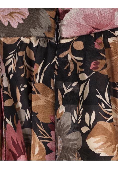 Pantaloni Fluidi Neri Stampati CHLOÉ | 25UPA06493001