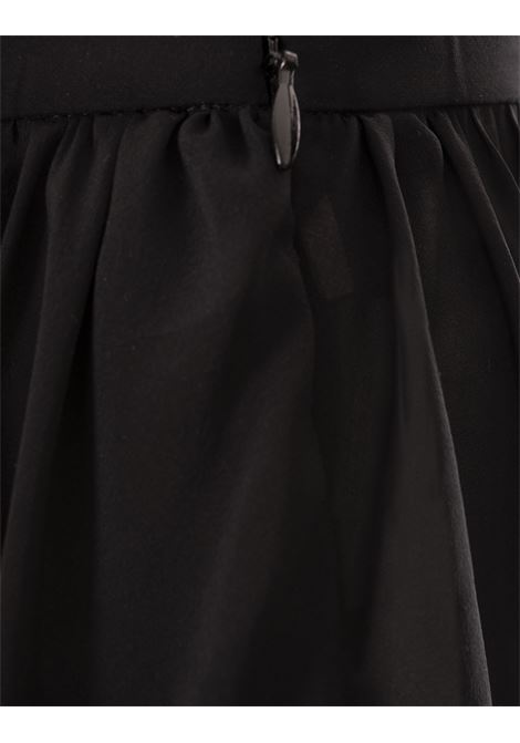 Black Fluid Pleated Trousers with Lace CHLOÉ | 25UPA07445001