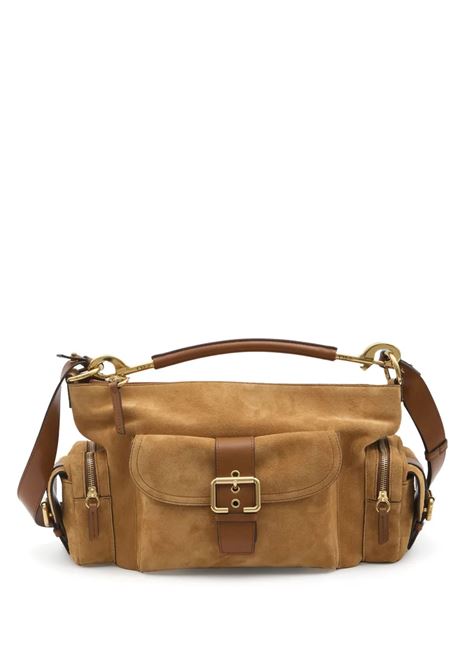 Camera Bag In Pelle Scamosciata Tan CHLOÉ | 25US533P3725M