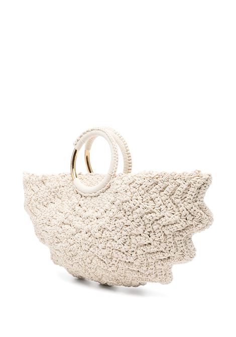 Tote Bag Piccola Bracelet Paravent All'Uncinetto Deep Ivory CHLOÉ | 25US622P2322J