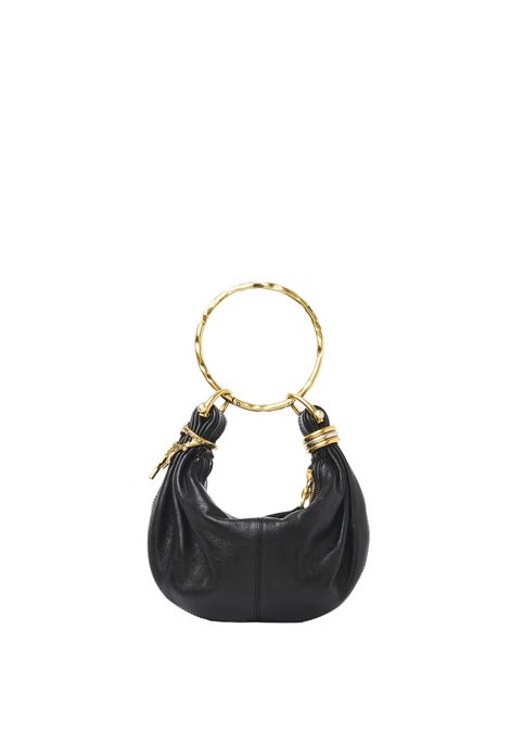 Borsa Mini Bracelet Hobo Nera CHLOÉ | 25US623P58001