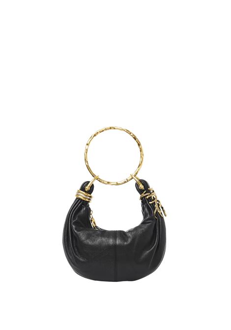 Borsa Mini Bracelet Hobo Nera CHLOÉ | 25US623P58001