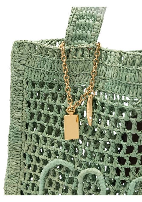 Tota Bag Summer Banana In Rafia Tea Leaf Green CHLOÉ | 25US901P0838M