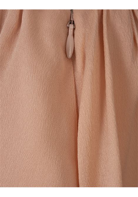 Clay Pink Silk Charmeuse Bloomer-Style Mini Shorts CHLOÉ | 25USH043296H9