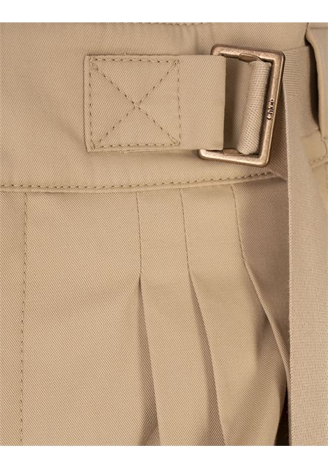 Smoky Beige Mini Balloon Shorts CHLOÉ | 25USH2811823I