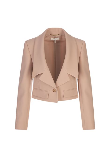 Blazer Crop Monopetto Rosa CHLOÉ | 25UVE120126H9