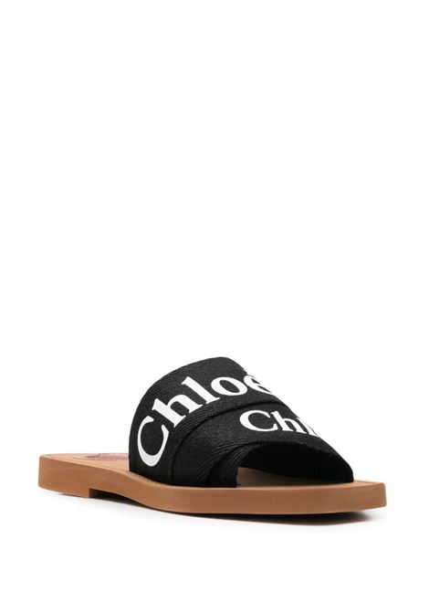 Sabot Piatto Woody Neri CHLOÉ | C22U188Z3001