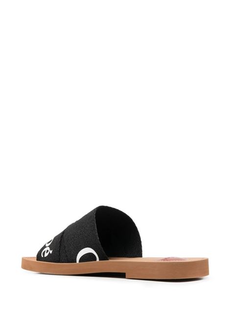 Sabot Piatto Woody Neri CHLOÉ | C22U188Z3001