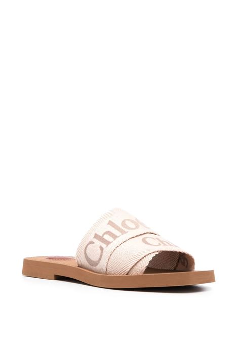 Sabot Piatti Woody Blushy Beige CHLOÉ | C23U188EF26Y