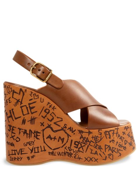 Sandali Con Zeppa Maxime CHLOÉ | C24A02YLU27T