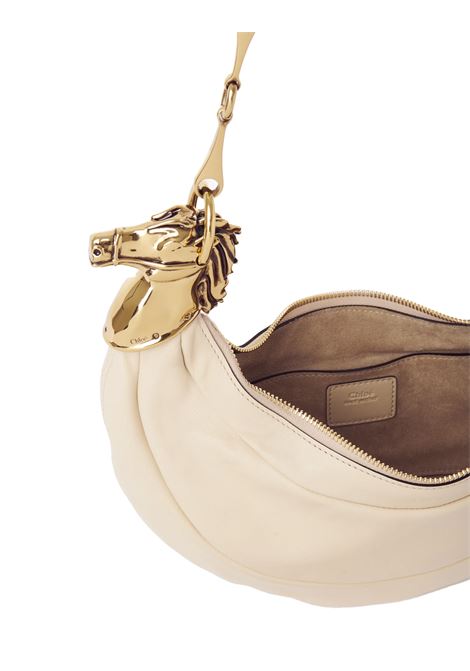 Borsa a Spalla Chain Horse Deep Ivory CHLOÉ | C24AS354N8622J