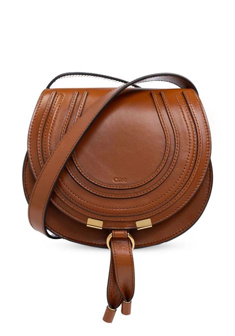Borsa Saddle Marcie Piccola Clay Brown CHLOÉ | C24AS680N5726M