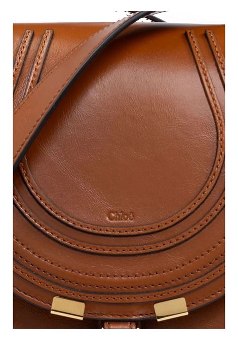 Borsa Saddle Marcie Piccola Clay Brown CHLOÉ | C24AS680N5726M