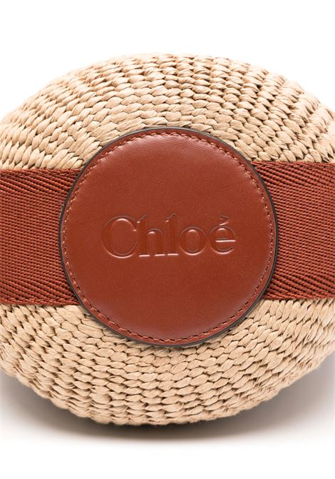 Borsa Cesto Piccola Horse Medal In Sepia Brown CHLOÉ | C25SS592O8227S
