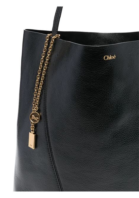 Tote Bag Grande Chloé Spin Nera CHLOÉ | C25SS810N84001