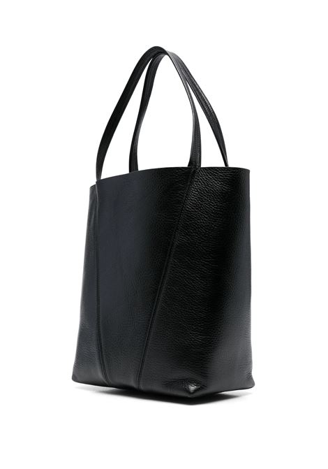 Tote Bag Chloé Spin In Pelle Granata Nera CHLOÉ | C25SS811N84001