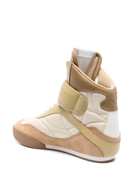 Sneakers Alla Caviglia Chloé Kick Light Ochre CHLOÉ | C25U07HSL224
