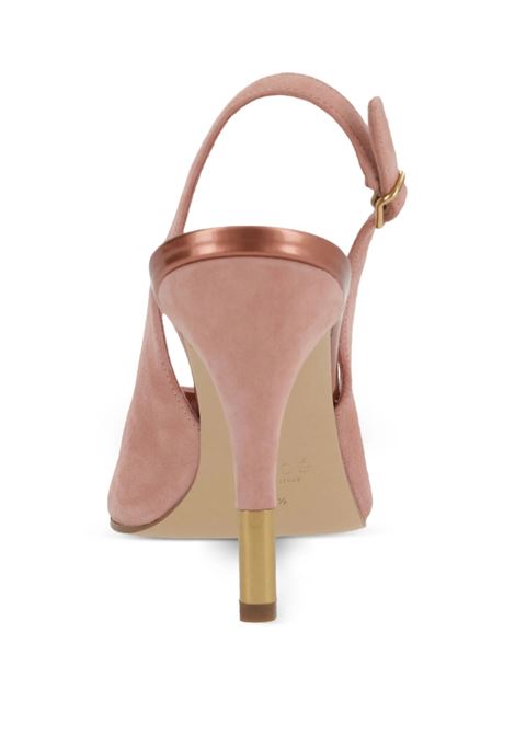 Sandali Con Tacco Flower Light Rosewood CHLOÉ | C25U09ORA6K5