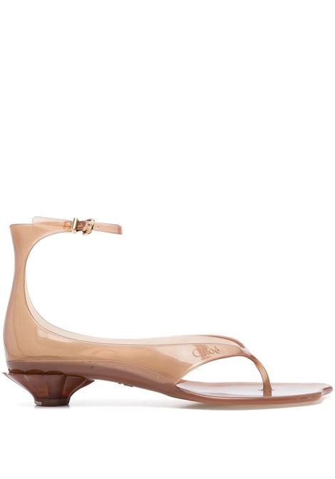Sandali Chloé Jelly Sunny Brown CHLOÉ | C25U09VRQ260