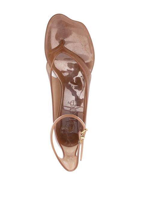 Sandali Chloé Jelly Sunny Brown CHLOÉ | C25U09VRQ260