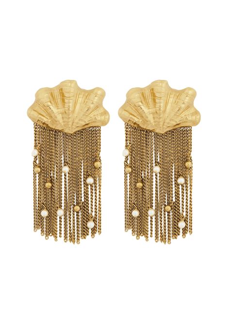 Orecchini Chloé Shells Vintage Gold CHLOÉ | C25UFE26SYP9DC