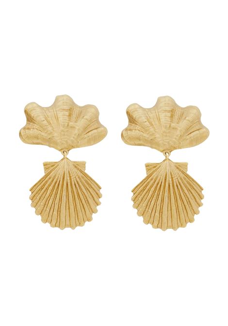 Orecchini Chloé Shells In Vintage Gold CHLOÉ | C25UFE32CB79DC