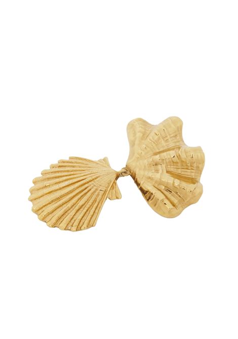 Orecchini Chloé Shells In Vintage Gold CHLOÉ | C25UFE32CB79DC