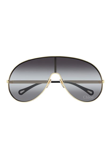 Occhiali Da Sole Aly In Gold/Gold/Grey CHLOÉ | CH0283S001