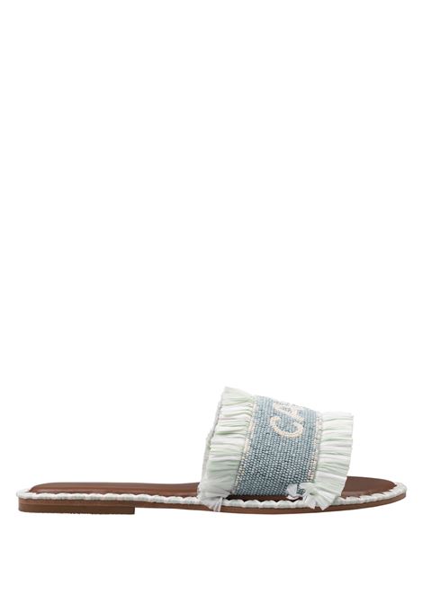 Ciabattine Capri Azzurro Cielo DE SIENA | Ciabatte | 142C-24 CAPRISKY BLUE