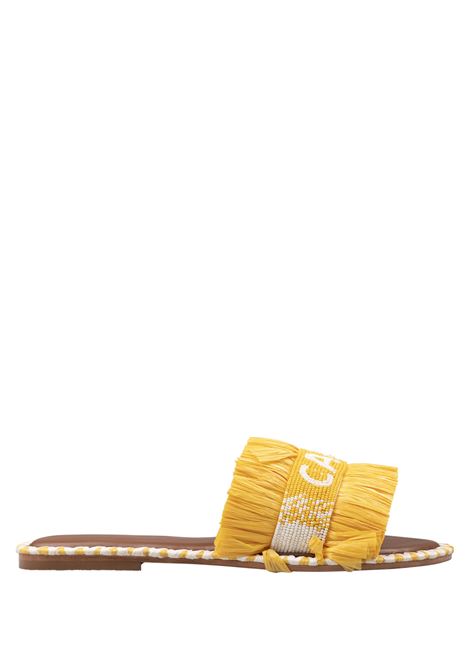 Ciabattine Capri Gialle DE SIENA | Ciabatte | 248A-25 CAPRIYELLOW