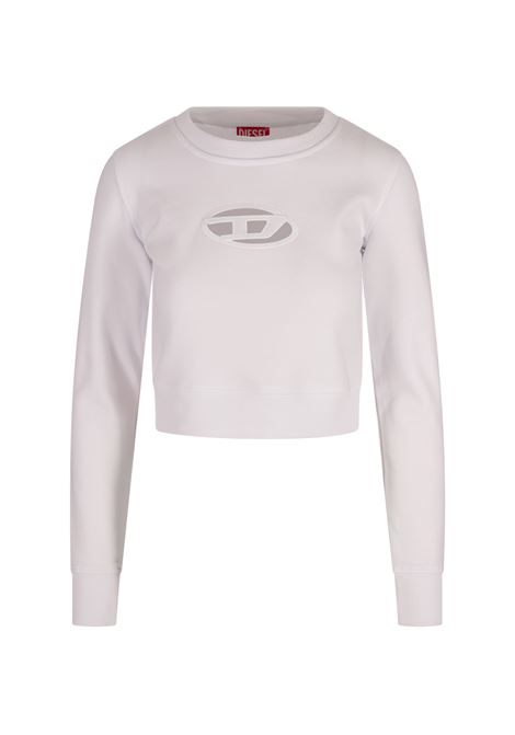 Felpa F-Slimmy-Od Bianca DIESEL | A09931-0GRAC100