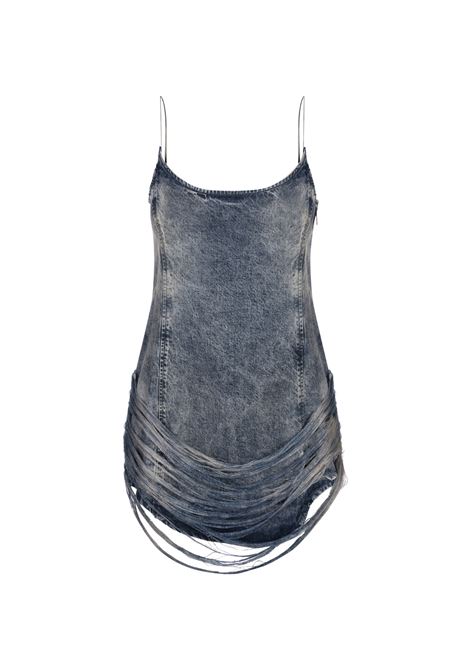 Medium Blue De-Dra-Short-Fsg Mini Dress DIESEL | A18964-0CMBP01