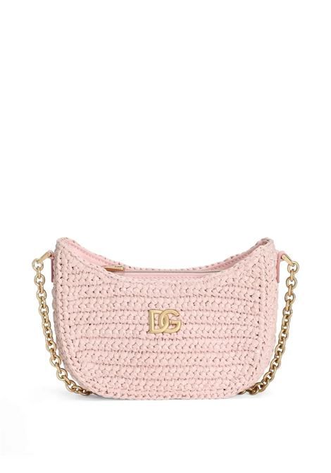 Pink DG Girlie Crochet Bag DOLCE & GABBANA KIDS | Bags | EB0262-AX32180400