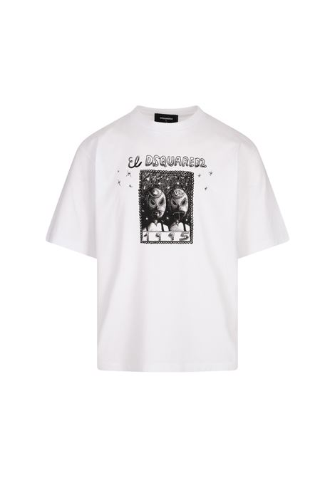 Wash Loose Fit Cartoon T-Shirt DSQUARED2 | S71GD1538-D20020100
