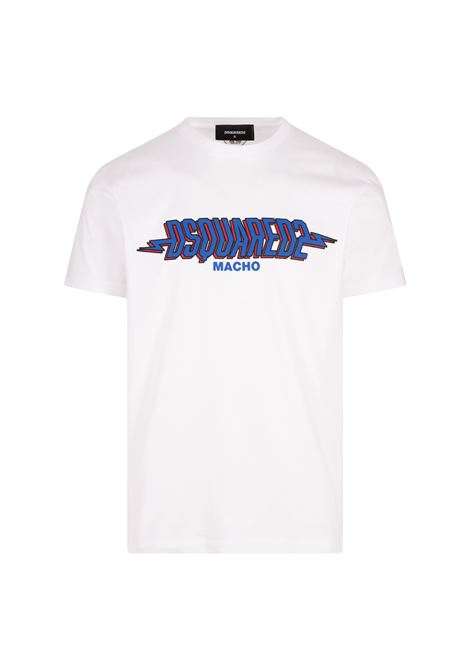 Wash Cool Fit Macho T-Shirt DSQUARED2 | S71GD1552-S23009100